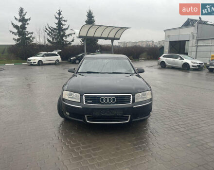Черный Ауди А8, объемом двигателя 3.7 л и пробегом 300 тыс. км за 4499 $, фото 20 на Automoto.ua