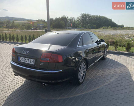 Черный Ауди А8, объемом двигателя 3.7 л и пробегом 330 тыс. км за 6500 $, фото 9 на Automoto.ua