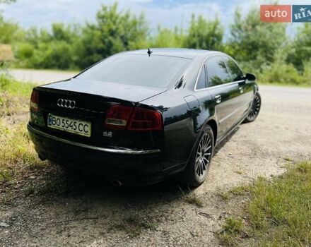 Черный Ауди А8, объемом двигателя 4.2 л и пробегом 325 тыс. км за 6500 $, фото 5 на Automoto.ua