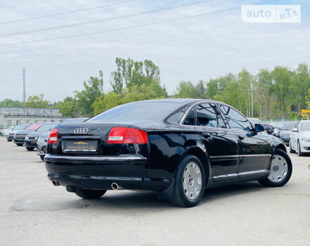 Черный Ауди А8, объемом двигателя 3 л и пробегом 131 тыс. км за 9500 $, фото 2 на Automoto.ua
