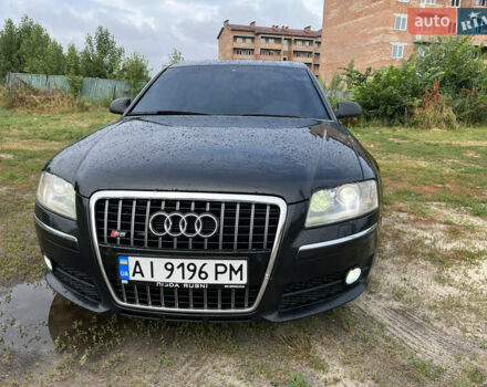 Черный Ауди А8, объемом двигателя 4.2 л и пробегом 365 тыс. км за 9000 $, фото 1 на Automoto.ua