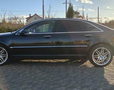 Черный Ауди А8, объемом двигателя 4.2 л и пробегом 326 тыс. км за 5800 $, фото 3 на Automoto.ua
