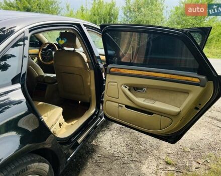 Черный Ауди А8, объемом двигателя 4.2 л и пробегом 325 тыс. км за 6500 $, фото 11 на Automoto.ua