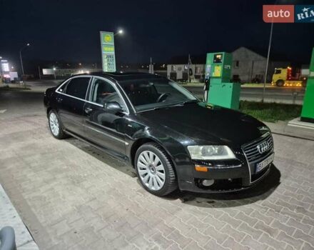 Черный Ауди А8, объемом двигателя 4.16 л и пробегом 330 тыс. км за 8200 $, фото 7 на Automoto.ua
