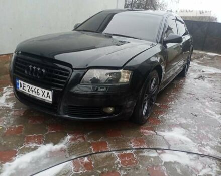 Чорний Ауді A8, об'ємом двигуна 6 л та пробігом 268 тис. км за 9500 $, фото 1 на Automoto.ua