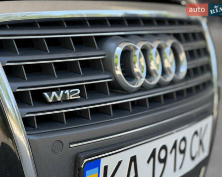 Чорний Ауді A8, об'ємом двигуна 6 л та пробігом 201 тис. км за 10500 $, фото 5 на Automoto.ua