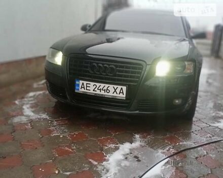 Чорний Ауді A8, об'ємом двигуна 6 л та пробігом 268 тис. км за 9500 $, фото 3 на Automoto.ua