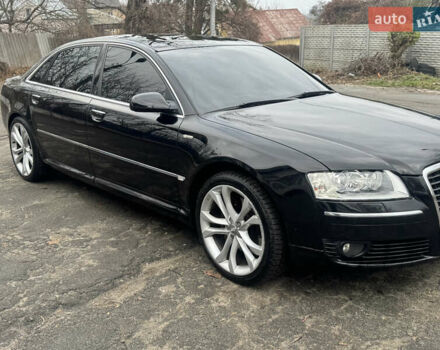 Черный Ауди А8, объемом двигателя 4.16 л и пробегом 220 тыс. км за 8500 $, фото 1 на Automoto.ua
