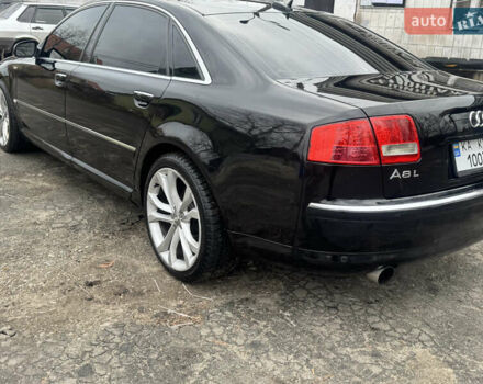 Черный Ауди А8, объемом двигателя 4.16 л и пробегом 220 тыс. км за 8500 $, фото 3 на Automoto.ua