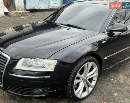 Черный Ауди А8, объемом двигателя 4.16 л и пробегом 220 тыс. км за 8500 $, фото 14 на Automoto.ua