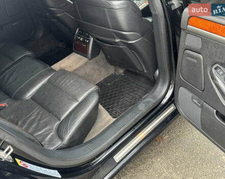 Черный Ауди А8, объемом двигателя 4.16 л и пробегом 220 тыс. км за 8500 $, фото 7 на Automoto.ua