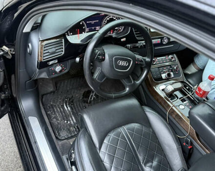 Черный Ауди А8, объемом двигателя 4.16 л и пробегом 330 тыс. км за 14000 $, фото 14 на Automoto.ua