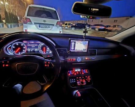 Черный Ауди А8, объемом двигателя 4.13 л и пробегом 254 тыс. км за 20900 $, фото 84 на Automoto.ua