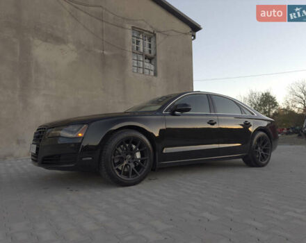 Ауді A8 2012 у Чернівцях на Automoto.ua Чорний Ауді A8, об'ємом двигуна 3 л та пробігом 181 тис. км за 22500 $, фото 9 на Automoto.ua