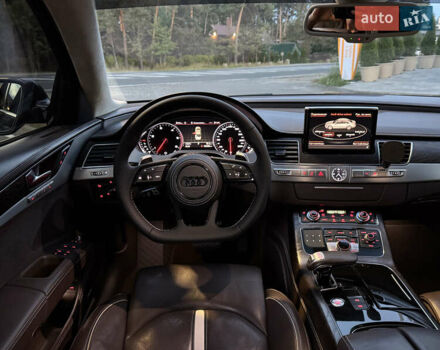 Черный Ауди А8, объемом двигателя 4.2 л и пробегом 350 тыс. км за 25000 $, фото 13 на Automoto.ua