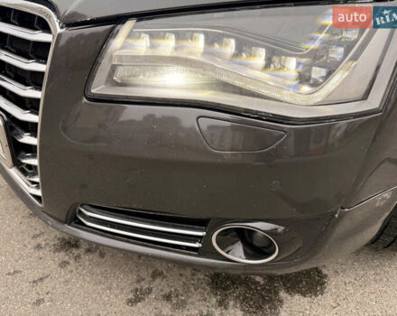 Черный Ауди А8, объемом двигателя 4.16 л и пробегом 246 тыс. км за 17500 $, фото 9 на Automoto.ua