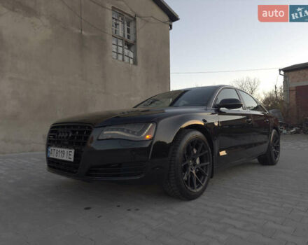Ауді A8 2012 у Чернівцях на Automoto.ua Чорний Ауді A8, об'ємом двигуна 3 л та пробігом 181 тис. км за 22500 $, фото 8 на Automoto.ua