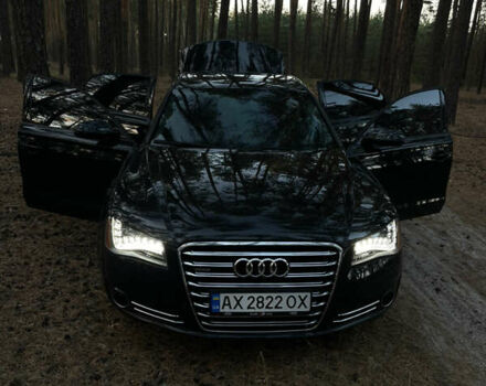 Черный Ауди А8, объемом двигателя 3 л и пробегом 180 тыс. км за 19500 $, фото 4 на Automoto.ua