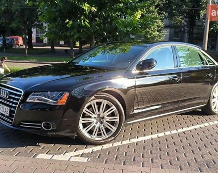 Черный Ауди А8, объемом двигателя 3 л и пробегом 289 тыс. км за 21400 $, фото 1 на Automoto.ua