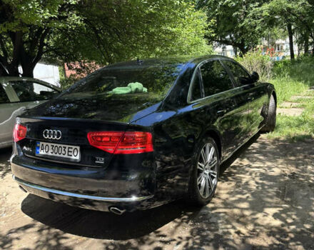 Черный Ауди А8, объемом двигателя 2.97 л и пробегом 313 тыс. км за 29500 $, фото 1 на Automoto.ua