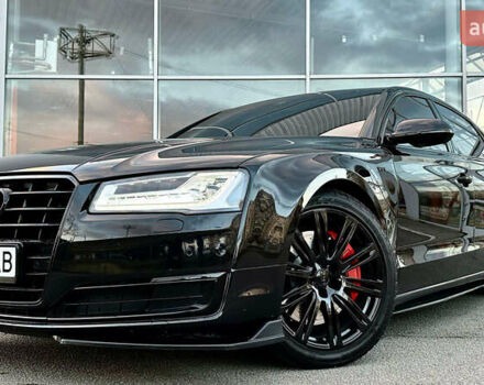 Черный Ауди А8, объемом двигателя 3.99 л и пробегом 181 тыс. км за 22000 $, фото 1 на Automoto.ua