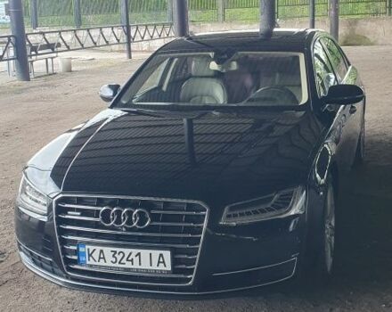 Черный Ауди А8, объемом двигателя 4 л и пробегом 270 тыс. км за 18990 $, фото 1 на Automoto.ua