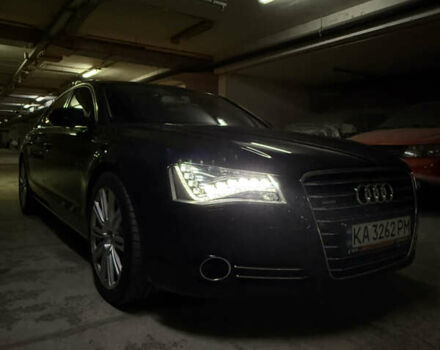 Черный Ауди А8, объемом двигателя 4 л и пробегом 240 тыс. км за 26000 $, фото 1 на Automoto.ua