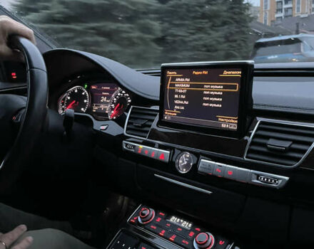 Чорний Ауді A8, об'ємом двигуна 3 л та пробігом 194 тис. км за 19800 $, фото 77 на Automoto.ua