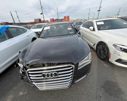 Черный Ауди А8, объемом двигателя 4 л и пробегом 200 тыс. км за 4000 $, фото 2 на Automoto.ua