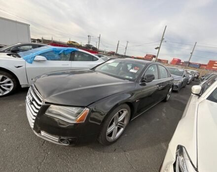 Черный Ауди А8, объемом двигателя 4 л и пробегом 200 тыс. км за 4000 $, фото 1 на Automoto.ua