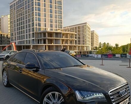 Черный Ауди А8, объемом двигателя 6 л и пробегом 260 тыс. км за 20000 $, фото 1 на Automoto.ua