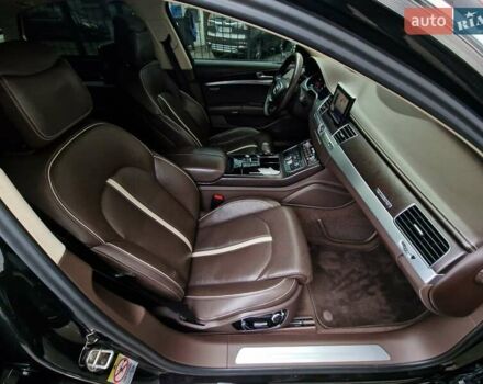 Черный Ауди А8, объемом двигателя 4 л и пробегом 156 тыс. км за 23490 $, фото 50 на Automoto.ua