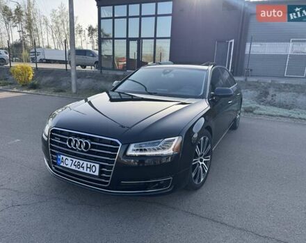 Черный Ауди А8, объемом двигателя 2.97 л и пробегом 317 тыс. км за 23500 $, фото 1 на Automoto.ua