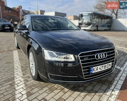 Черный Ауди А8, объемом двигателя 3 л и пробегом 172 тыс. км за 28000 $, фото 2 на Automoto.ua