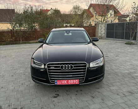 Черный Ауди А8, объемом двигателя 3 л и пробегом 195 тыс. км за 15950 $, фото 1 на Automoto.ua