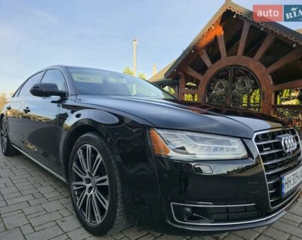 Черный Ауди А8, объемом двигателя 3 л и пробегом 195 тыс. км за 19800 $, фото 1 на Automoto.ua