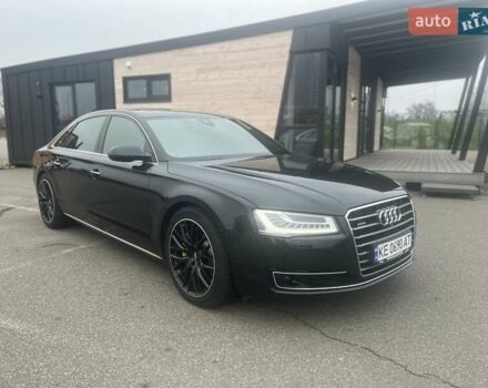 Черный Ауди А8, объемом двигателя 4.13 л и пробегом 150 тыс. км за 47000 $, фото 1 на Automoto.ua