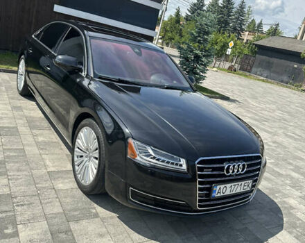 Черный Ауди А8, объемом двигателя 3 л и пробегом 170 тыс. км за 22500 $, фото 2 на Automoto.ua