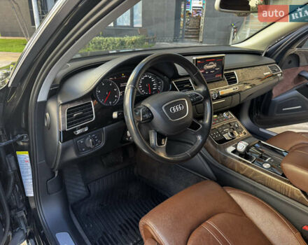 Черный Ауди А8, объемом двигателя 3 л и пробегом 193 тыс. км за 22500 $, фото 14 на Automoto.ua