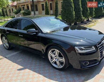 Черный Ауди А8, объемом двигателя 4.16 л и пробегом 235 тыс. км за 37000 $, фото 1 на Automoto.ua