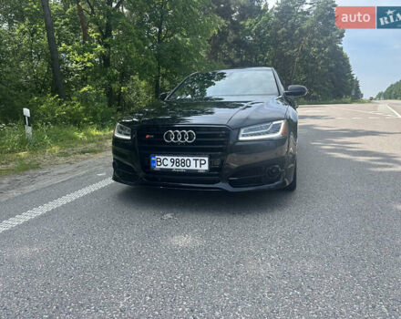 Черный Ауди А8, объемом двигателя 3 л и пробегом 130 тыс. км за 24000 $, фото 1 на Automoto.ua
