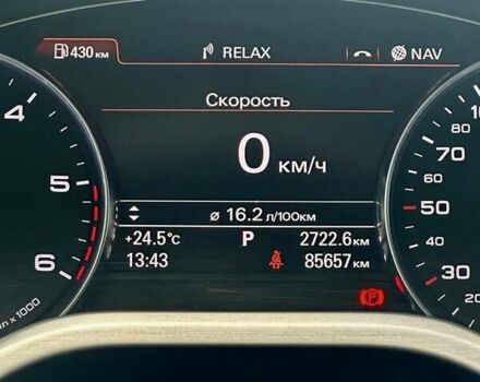Черный Ауди А8, объемом двигателя 2.97 л и пробегом 86 тыс. км за 46000 $, фото 9 на Automoto.ua