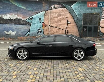 Черный Ауди А8, объемом двигателя 3 л и пробегом 76 тыс. км за 28999 $, фото 4 на Automoto.ua
