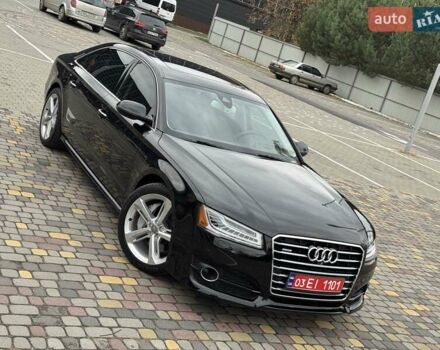 Чорний Ауді A8, об'ємом двигуна 3 л та пробігом 122 тис. км за 28999 $, фото 13 на Automoto.ua