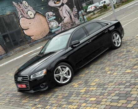 Черный Ауди А8, объемом двигателя 3 л и пробегом 76 тыс. км за 28999 $, фото 3 на Automoto.ua
