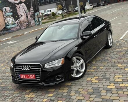Черный Ауди А8, объемом двигателя 3 л и пробегом 76 тыс. км за 28999 $, фото 1 на Automoto.ua