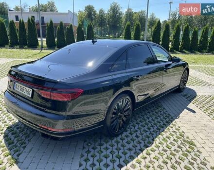 Черный Ауди А8, объемом двигателя 2.97 л и пробегом 47 тыс. км за 69900 $, фото 4 на Automoto.ua