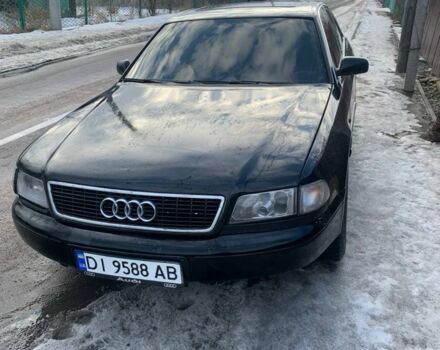 Черный Ауди А8, объемом двигателя 4.2 л и пробегом 300 тыс. км за 2200 $, фото 1 на Automoto.ua