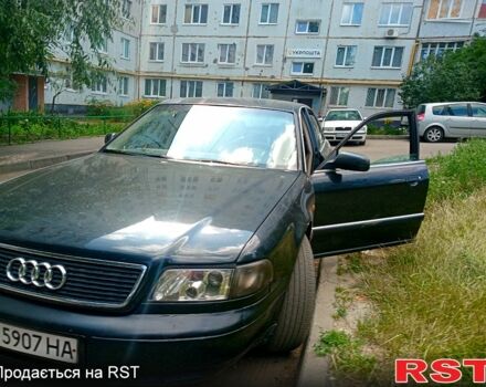 Черный Ауди А8, объемом двигателя 2.8 л и пробегом 412 тыс. км за 3300 $, фото 1 на Automoto.ua