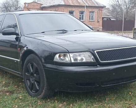 Черный Ауди А8, объемом двигателя 2.5 л и пробегом 370 тыс. км за 2856 $, фото 1 на Automoto.ua